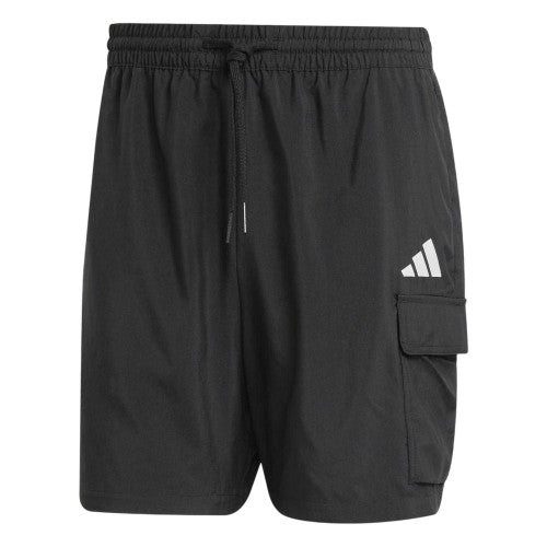 Front - Adidas Mens Essentials Relaxed Fit Cargo Shorts