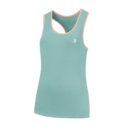 Front - K-Swiss Womens/Ladies Slim Sleeveless Tank Top