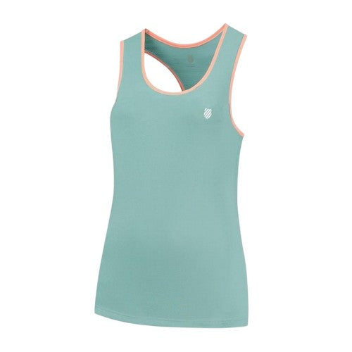 Front - K-Swiss Womens/Ladies Slim Sleeveless Tank Top