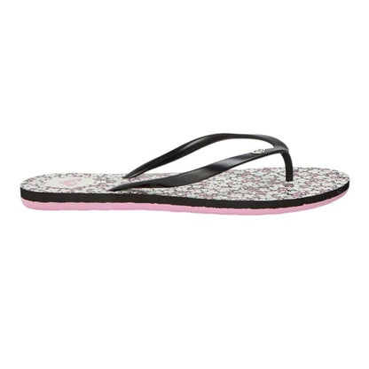 Front - Roxy Womens/Ladies Open Toe Beach Flat Flip Flops