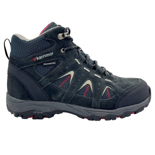 Front - Karrimor Childrens/Kids Mount Leather Walking Shoes