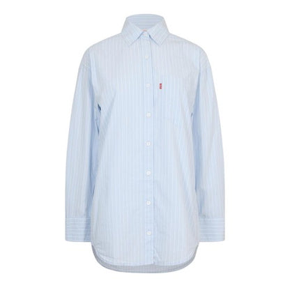 Front - Levis Womens/Ladies Lola Oxford Long-Sleeved Button-Down Shirt