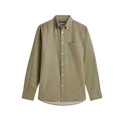 Front - Tommy Hilfiger Mens Bedford Long-Sleeved Button-Down Shirt