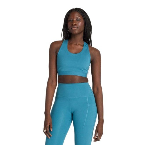 Front - New Balance Womens/Ladies Medium Impact Sports Bra