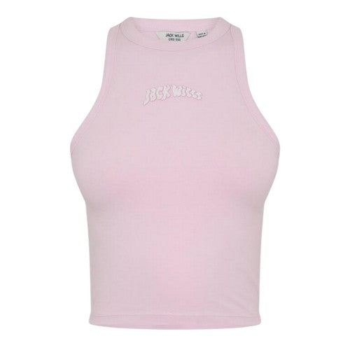 Front - Jack Wills Womens/Ladies Cropped Tank Top