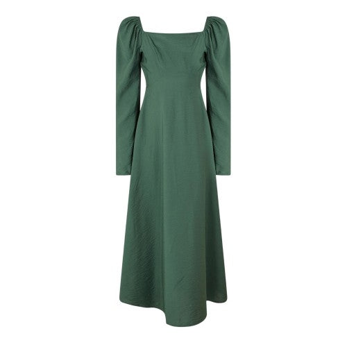 Front - Nobody´s Child Womens/Ladies Abby Square Neck Puff Sleeve Midi Dress