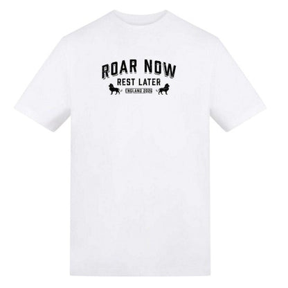 Front - AWD Mens Roar Now Rest Later T-Shirt