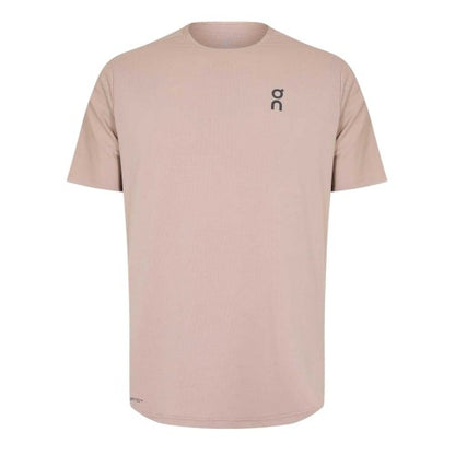 Front - On Mens Plain Performance Short-Sleeved T-Shirt