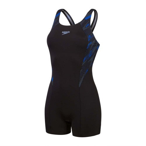 Front - Speedo Womens/Ladies Hyperboom Legsuit