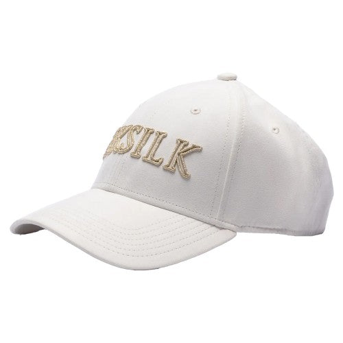 Front - SikSilk Logo Faux Suede Baseball Cap