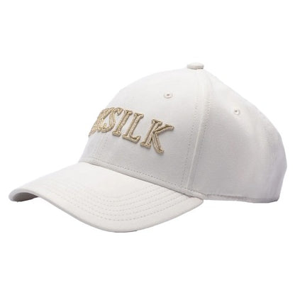 Front - SikSilk Logo Faux Suede Baseball Cap