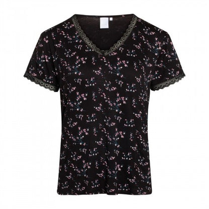 Front - CCDK Copenhagen Womens/Ladies Jordan Floral V Neck T-Shirt