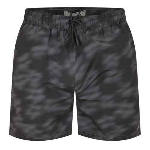 Front - Jack Wills Mens Blurred Floral Regular Swim Shorts