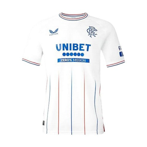 Front - Castore Womens/Ladies Rangers FC Short-Sleeved Football Shirt