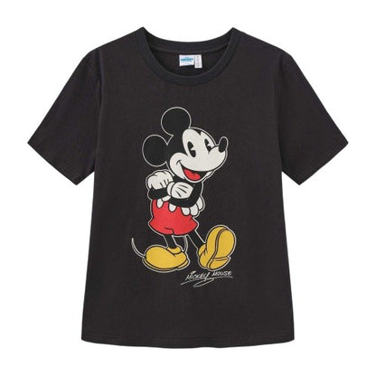 Front - Disney Womens/Ladies Mickey Mouse Cotton Oversized T-Shirt