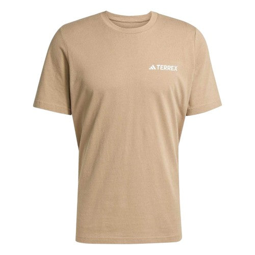 Front - Adidas Mens Terrex Graphic Print T-Shirt