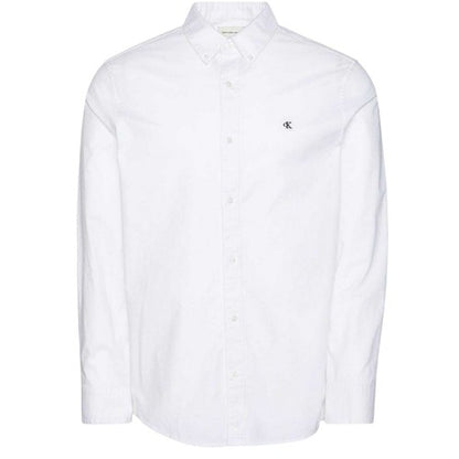 Front - Calvin Klein Mens Oxford Button-Down Shirt