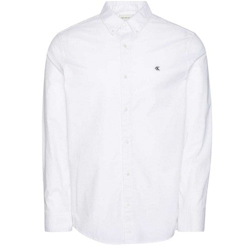 Front - Calvin Klein Mens Oxford Button-Down Shirt