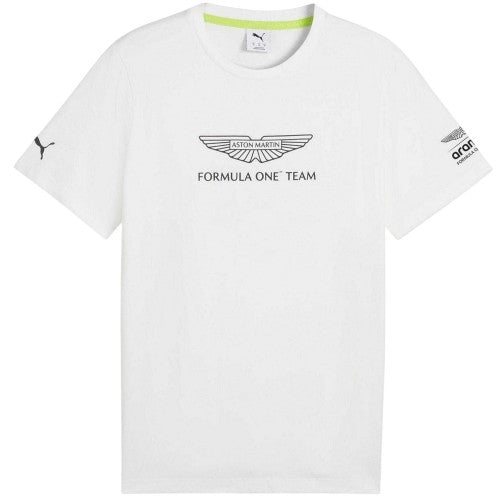 Front - Puma Mens Aston Martin F1 T-Shirt