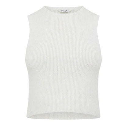 Front - Jack Wills Womens/Ladies Knitted Tank Top
