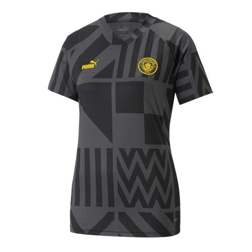 Front - Puma Womens/Ladies Manchester City FC Football Jersey