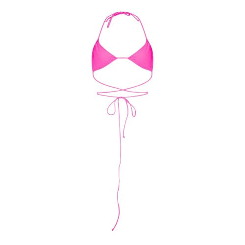Front - Brave Soul Womens/Ladies Wrap Tie Neck Bikini Top
