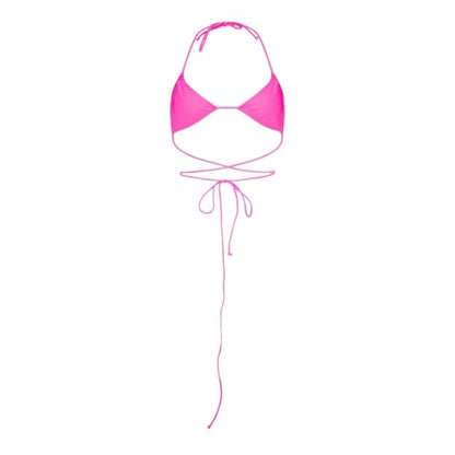 Front - Brave Soul Womens/Ladies Wrap Tie Neck Bikini Top