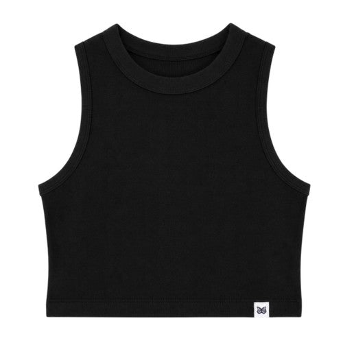 Front - Lonsdale Womens/Ladies Essential Cropped Tank Top