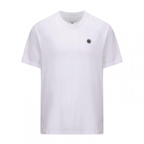 Front - Pretty Green Mens Chest Logo Crew Neck T-Shirt