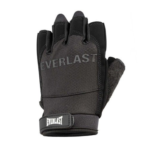 Front - Everlast Mens Nubuck Fitness Training Gloves