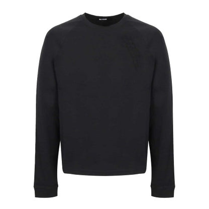 Grey - Front - No Fear Mens Logo Raglan Long-Sleeved T-Shirt