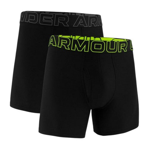 Front - Under Armour Mens Tech Boxer Briefs (Pack of 2)