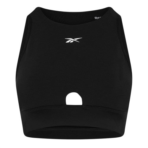 Front - Reebok Womens/Ladies Crew Neck Skinny Athletic Top