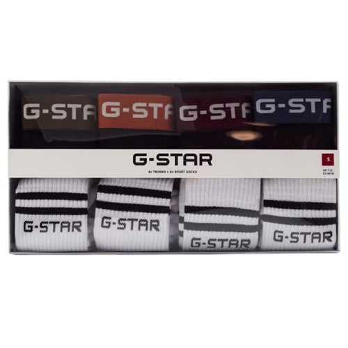 Front - G-Star Mens Titan T&S Boxer Briefs Set (Pack of 8)