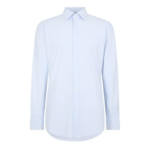 Front - Boss Mens Hank 222 Oxford Cotton Regular Button-Down Shirt
