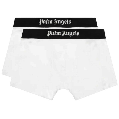 Front - Palm Angels Mens Boxer Briefs (Pack of 2)