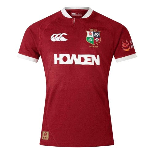 Front - Canterbury Mens 2025 British & Irish Lions Rugby Jersey