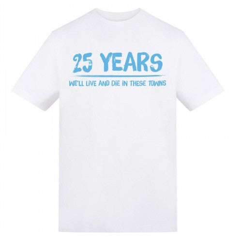 Front - Coventry City FC Mens We´ll Live And Die In These Towns T-Shirt