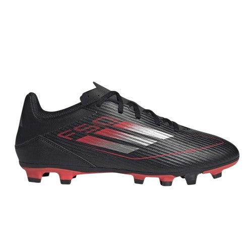 Front - Adidas Unisex Adult F50 Club 3 Stripes Low Football Boots