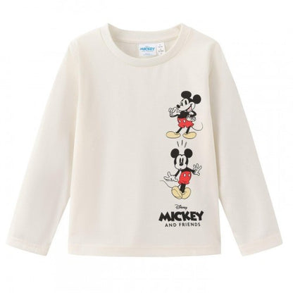 Front - Disney Childrens/Kids Mickey Mouse Long-Sleeved T-Shirt