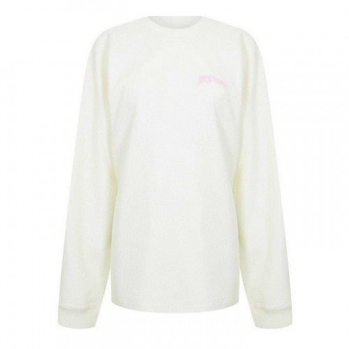 Front - Jack Wills Womens/Ladies Waffle Sweatshirt