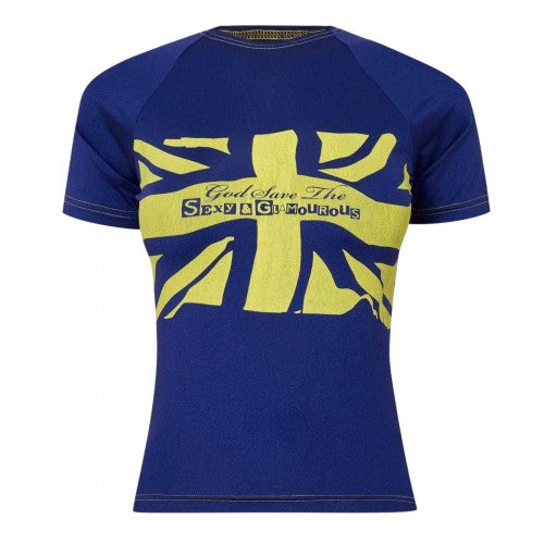 Front - Sinead Gorey Womens/Ladies Union Jack T-Shirt