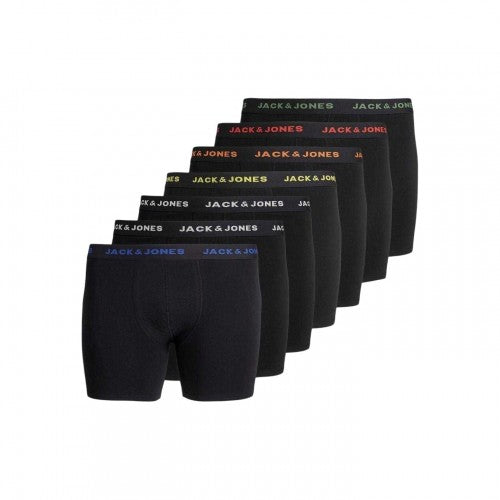 Front - Jack And Jones Mens Basic Plus Boxer Briefs (Pack of 7)