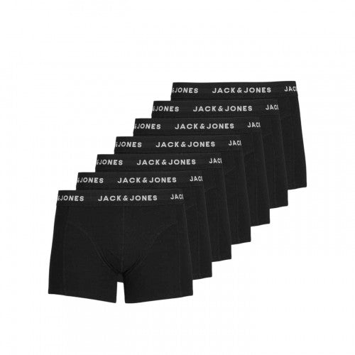 Front - Jack And Jones Mens Huey Jersey Plus Boxer Briefs (Pack of 7)