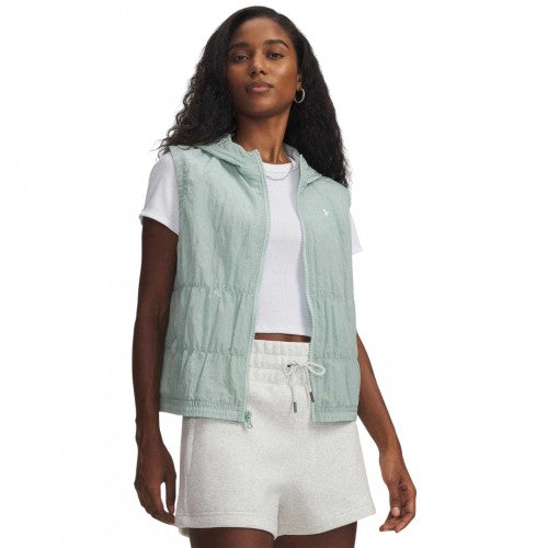 Front - Under Armour Womens/Ladies Rival Woven Vest Top