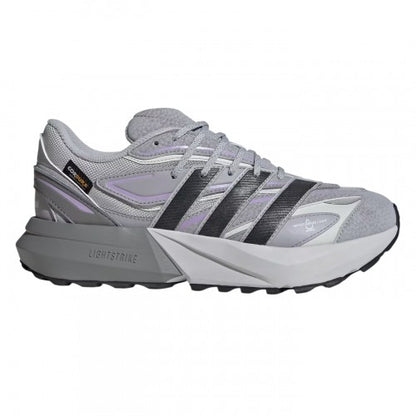 Front - Adidas Womens/Ladies Lightblaze Leather Lace Up Trainers
