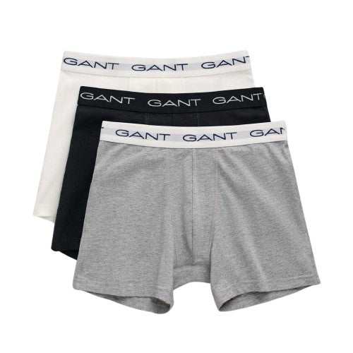 Front - Gant Mens Cotton Blend Briefs (Pack of 3)