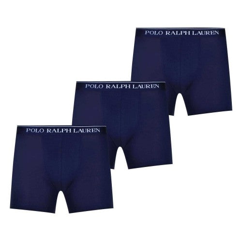 Front - Ralph Lauren Mens Boxer Shorts (Pack of 3)
