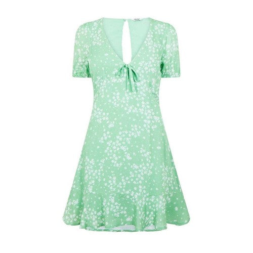Front - Jack Wills Womens/Ladies Ditsy Floral Mini Dress