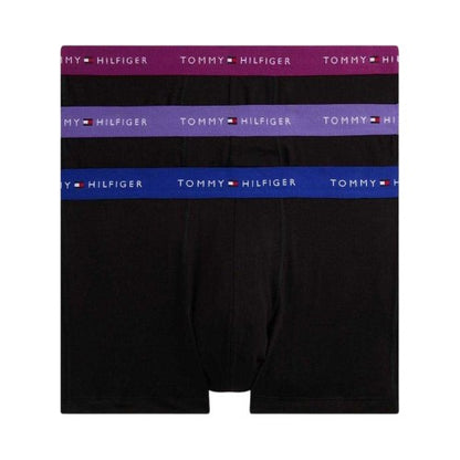 Front - Tommy Hilfiger Mens Cotton Blend Classic Boxer Shorts (Pack of 3)